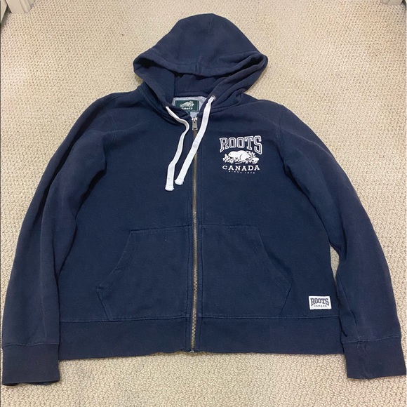Roots Full Zipped Hoodie Men’s Small - Picture 8 of 9
